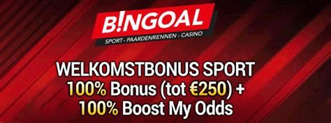 Bingoal Bonus – Welkomstbonus tot wel €250 Casino & Sport.